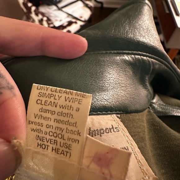 Vintage Penney’s International Imports Western Green Embroidered Jacket XL 14 - Picture 10 of 16